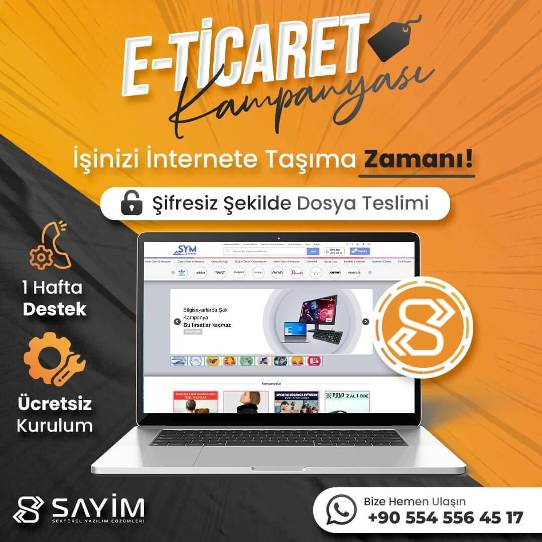 Sayim E-Ticaret v1